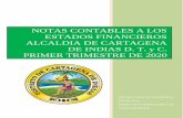 NOTAS CONTABLES A LOS ESTADOS FINANCIEROS ALCALDIA DE ...