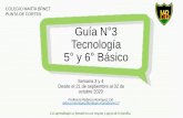 COLEGIO MARTA BRNET PUNTA DE CORTES Guía N 3 Tecnología …