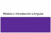 Módulo 1: Introducción a Angular