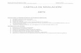CARTILLA DE NIVELACIÓN ARTE