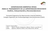 DENERVACION SIMPATICA RENAL PARA EL TRATAMIENTO DE LA ...