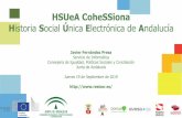 HSUeA CoheSSiona Historia Social Única Electrónica de ndalucía