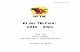 PLAN TRIENAL 2019 2021 - IPTK