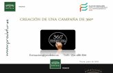 CREACIÓN DE UNA CAMPAÑA DE 360º - prodetur.es