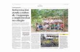 Reforestación ayuda a niños de Oxapampa a implementar su ...
