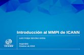 Introducción al MMPI de ICANN