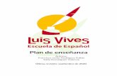 Plan de enseñanza - Spanish Luis Vives