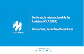 Conferencia Internacional de las Américas (CILA 2018 ...
