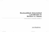 Racionalidad, historicidad y predicción en Herbert A. Simon