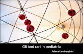 Gli ioni rari in pediatria - Amazon Web Services