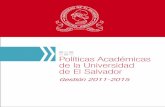 Políticas Académicas de la Universidad de El Salvador