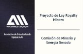 Proyecto de Ley Royalty Minero