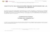 INSTITUTO DE EDUCACION MEDIA SUPERIOR DE LA CIUDAD DE ...