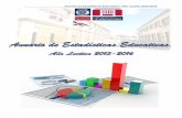 Anuario de Estadísticas Educativas. Año Lectivo 2015-2016