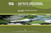 Quinto Informe de Actividades 2011-2012 Dr. Raúl Medina ...