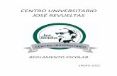 CENTRO UNIVERSITARIO JOSÉ REVUELTAS