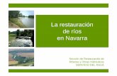 La restauración de ríos en Navarra