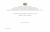 REPÚBLICA DE COLOMBIA DEPARTAMENTO NACIONAL DE …