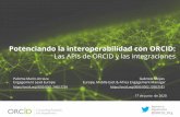 Potenciando la interoperabilidad con ORCID