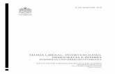 TEORÍA LIBERAL: INTERVENCIONES, DEMOCRACIA E INTERÉS