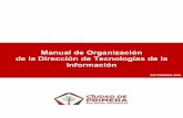 Manual de Organización de la Dirección de Tecnologías de ...