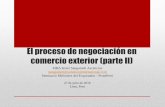 El proceso de negociación en comercio exterior (parte I)