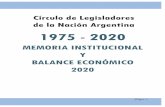 Círculo de Legisladores de la Nación Argentina 1975 - 2020