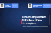 Avances Regulatorios Colombia - plomo