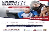 Licenciaturas en Educación info