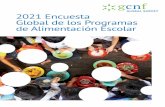2021 Encuesta Global de los Programas de Alimentación Escolar