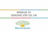 MANUAL DE INNOVACIÓN SOCIAL