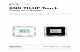 KNX TH-UP Touch Handbuch ES