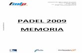 Memoria Deportiva 2009 - padelmelilla.com