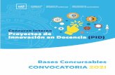 Bases Concursables CONVOCATORIA 2021