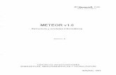 Meteor V1. 0. Estructura y Módulos Informáticos.