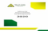Informe de Responsabilidad Social Empresarial 2020