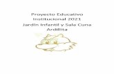 Proyecto Educativo Institucional 2021 Jardín Infantil y ...