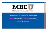 MBE Shopping , MBE Shipping - Sistema de franquicia