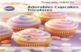 Tome uno, iGRATlS! Adorables Cupcakes Tricolores Encuentre ...