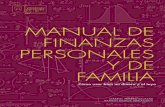 Manual de finanzas personales y de familia.