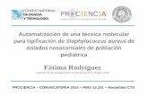 VARIABILIDAD GENÉTICA DE AISLAMIENTOS DE Staphylococcus ...