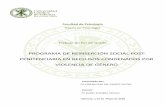 PROGRAMA DE REINSERCIÓN SOCIAL POST- PENITENCIARIA EN ...