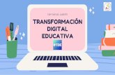 TRANSFORMACIÓN DIGITAL EDUCATIVA