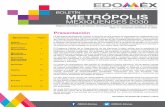 Boletín Metrópolis Mexiquenses 2030