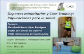 Deportes minoritarios y Core Training: Implicaciones para ...