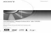 Grabador Reproductor de DVD - Sony