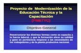 Proyecto de Modernización de la Educación Técnica y la ...