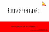 Expresarse en español