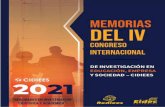 Memorias Del IV Congreso Internacional de Investigación en ...