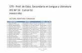 579 - Prof. de Educ. Secundaria en Lengua y Literatura IFD ...
